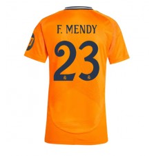 Real Madrid Ferland Mendy #23 Bortatröja Dam 2024-25 Korta ärmar